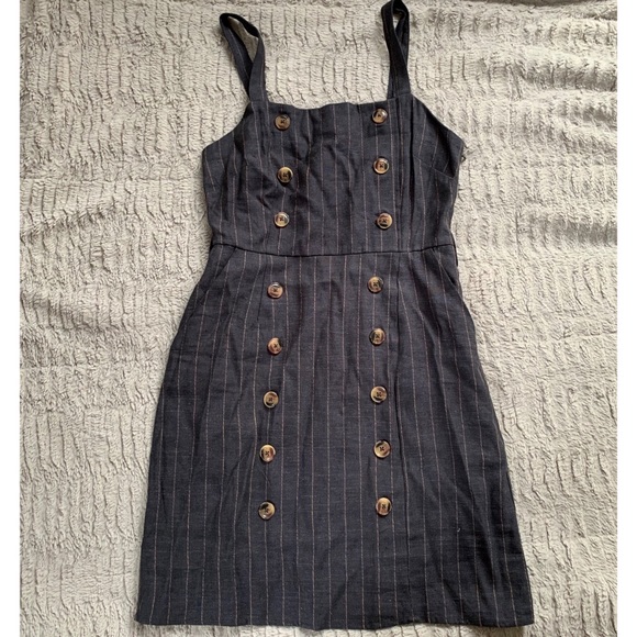 striped pinafore